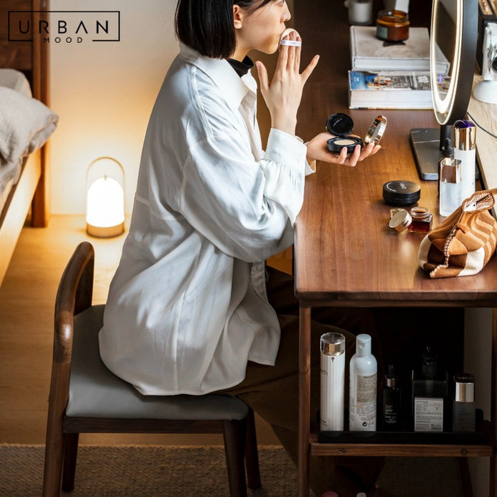 GRANITE Modern Solid Wood Vanity Table