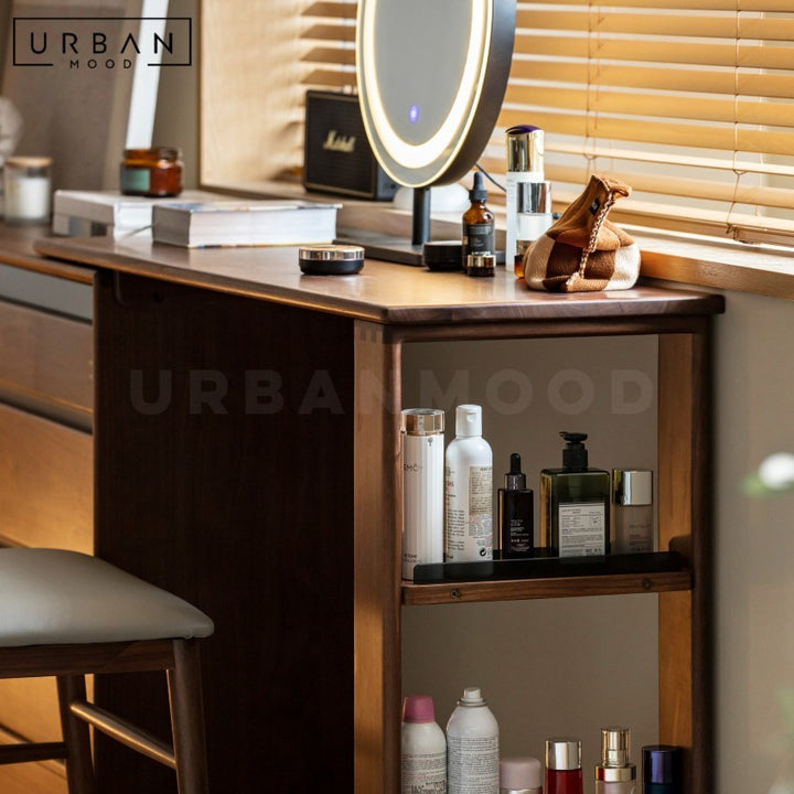 GRANITE Modern Solid Wood Vanity Table