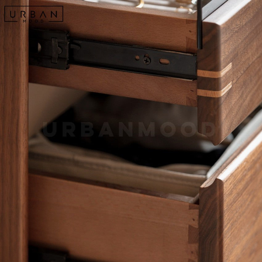 GRANITE Modern Solid Wood Vanity Table