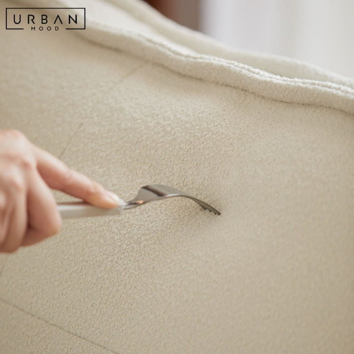 GRAYCE Modern Leather Sofa Bed