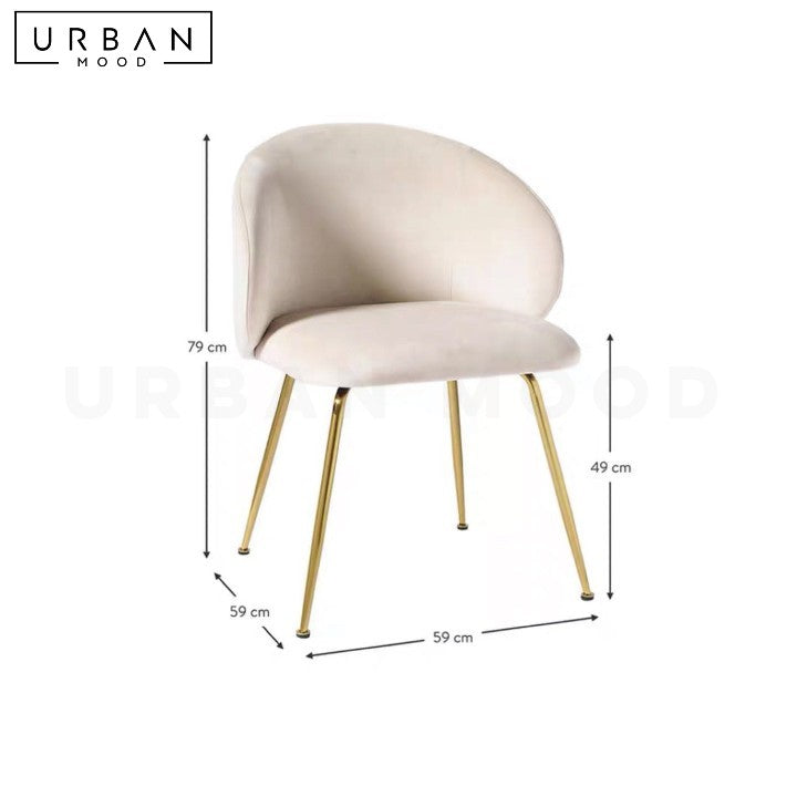 GREENE Modern Velvet Dining Chair