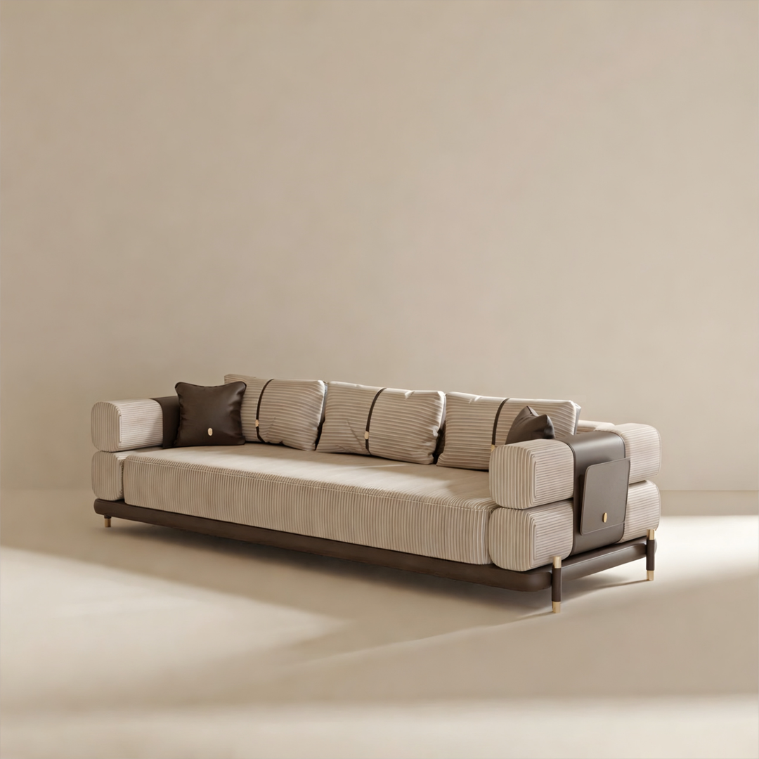 GRIDDLE Modern Fabric Sofa - Urban Mood Singapore