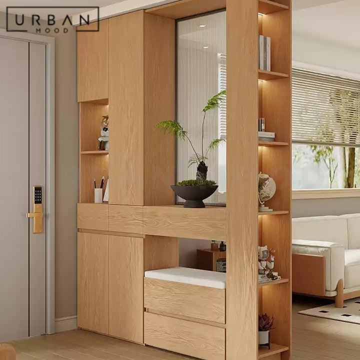 GRILL Modern Shoe Cabinet with Console Table