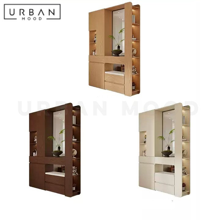 GRILL Modern Shoe Cabinet with Console Table