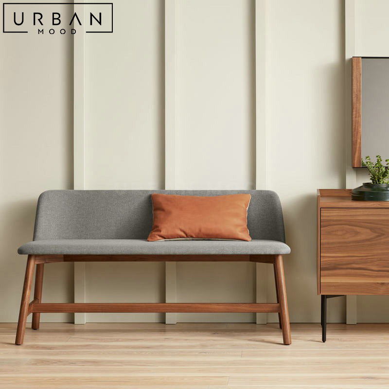 DIRA Modern Solid Wood Bench