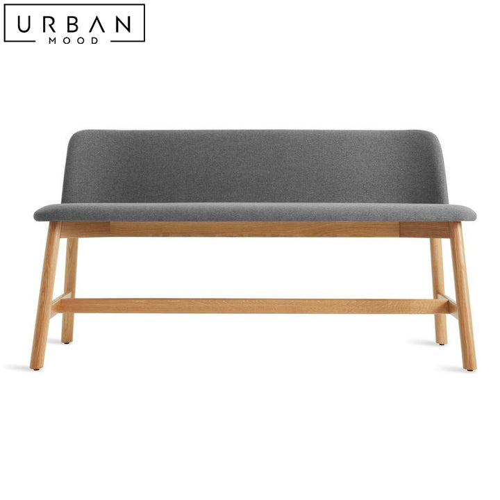 DIRA Modern Solid Wood Bench