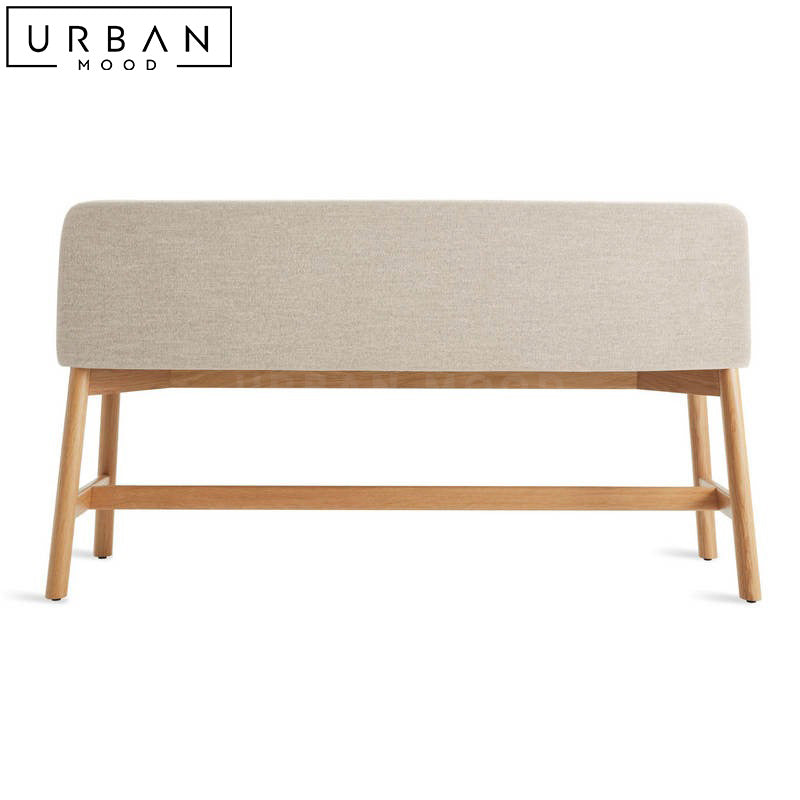 DIRA Modern Solid Wood Bench