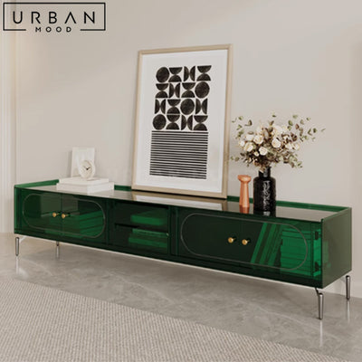 GROVEN Modern Acrylic TV Console