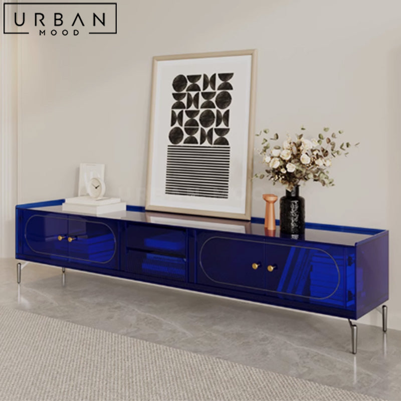 GROVEN Modern Acrylic TV Console