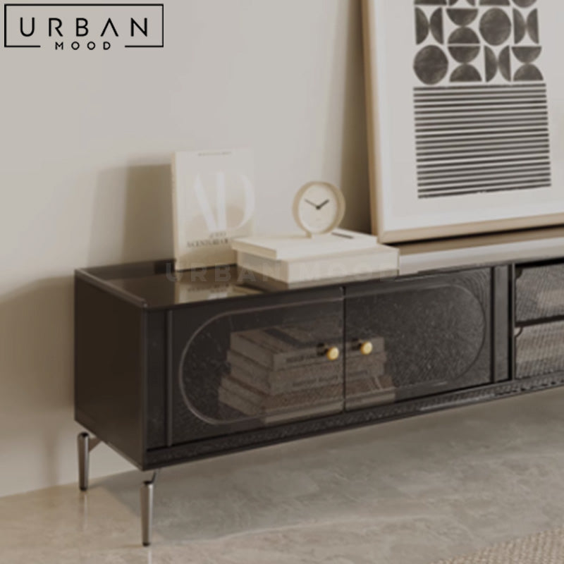 GROVEN Modern Acrylic TV Console