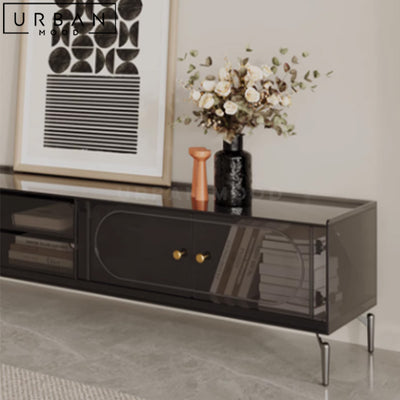 GROVEN Modern Acrylic TV Console