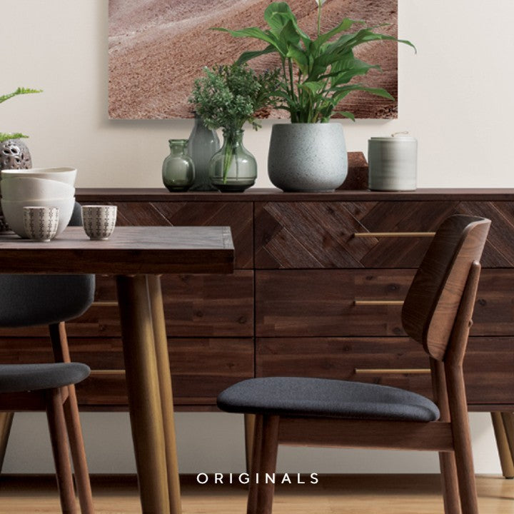 GUEYE Modern Solid Wood Dining Chair