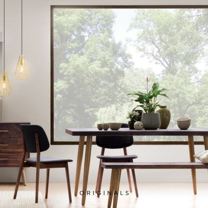 GUEYE Modern Solid Wood Dining Chair