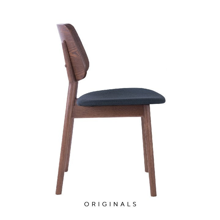 GUEYE Modern Solid Wood Dining Chair