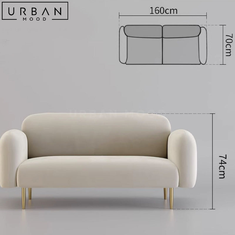 GUIDO Modern Velvet Sofa