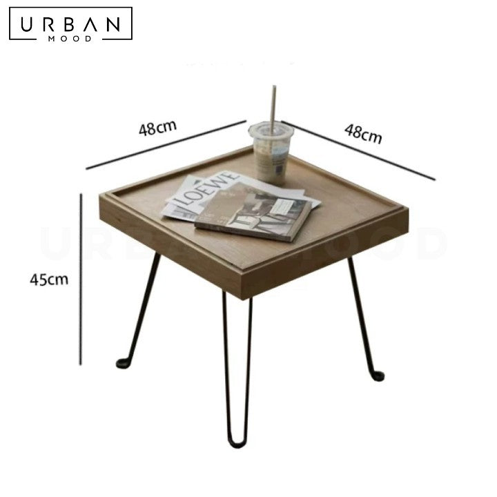 GUNNY Industrial Side Table