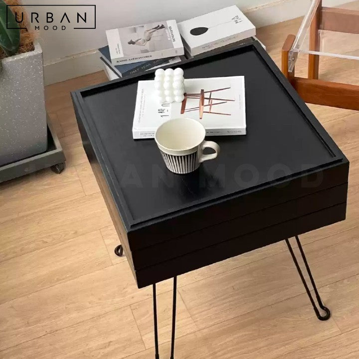GUNNY Industrial Side Table