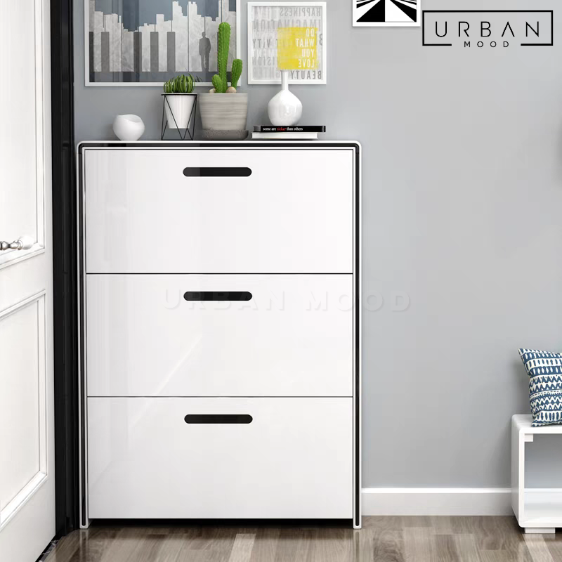 GLORIA Ultra Slim Shoe Cabinet – Urban Mood