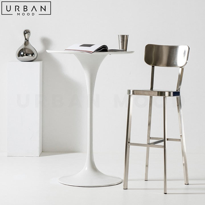 HAILEY Modern Steel Bar Stool