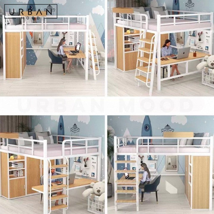 HANVER Modern Loft Bedframe