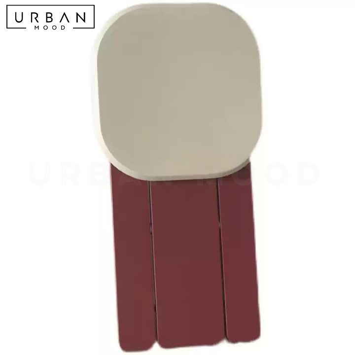 HAMED Modern Wooden Folding Stool