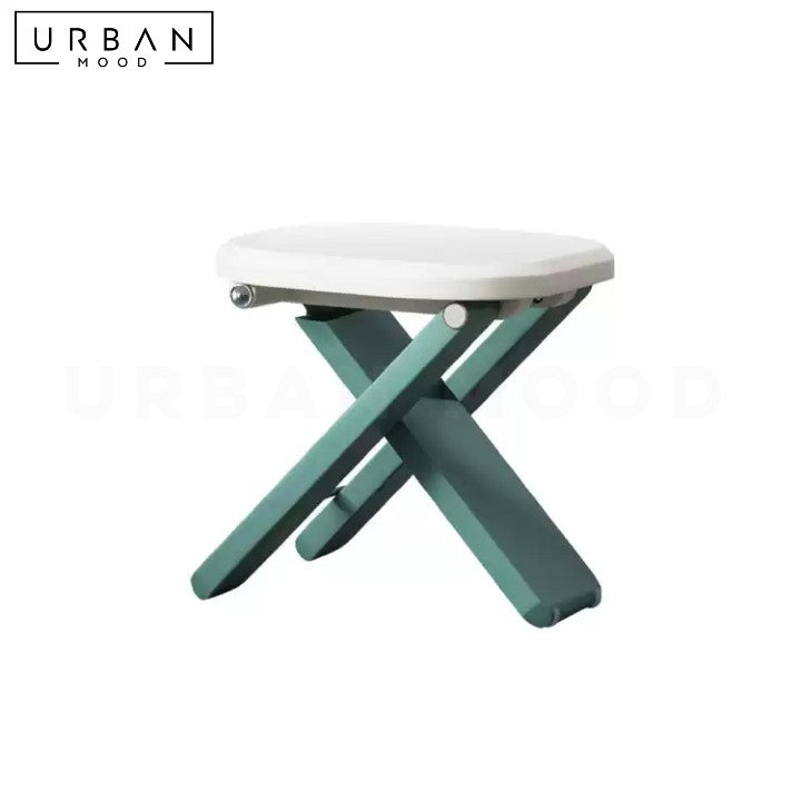 HAMED Modern Wooden Folding Stool