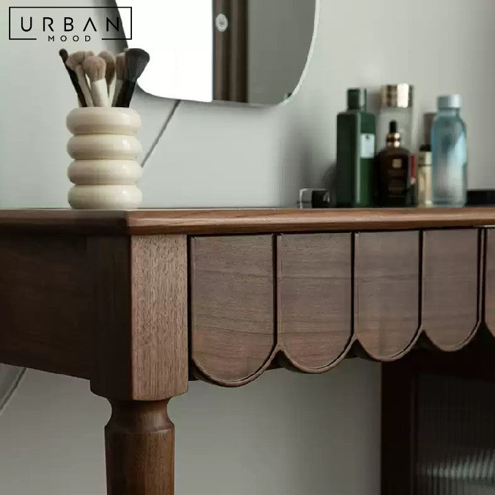 HANCOCK Modern Solid Wood Vanity Table