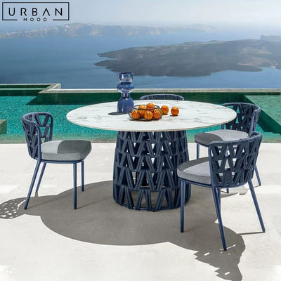 HARIET Modern Outdoor Sintered Stone Dining Table