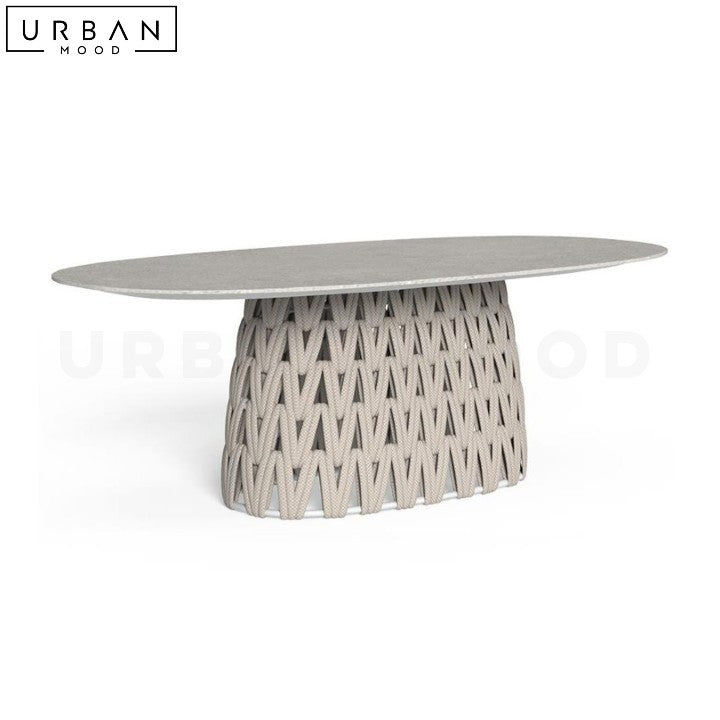 HARIET Modern Outdoor Sintered Stone Dining Table
