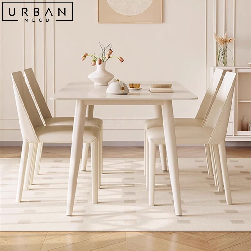 HARLAND Modern Sintered Stone Dining Table Set