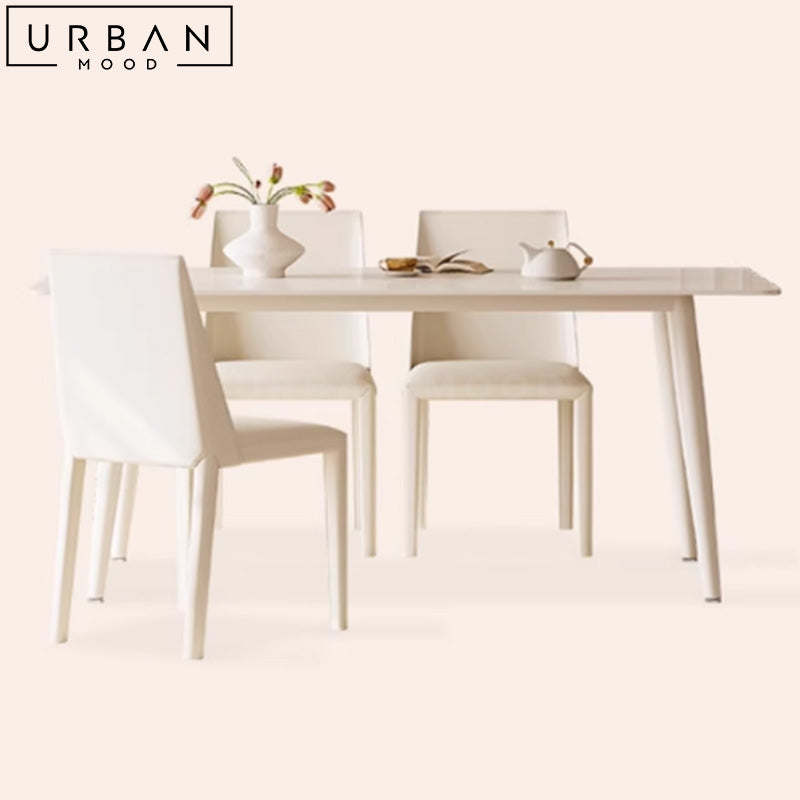 HARLAND Modern Sintered Stone Dining Table Set