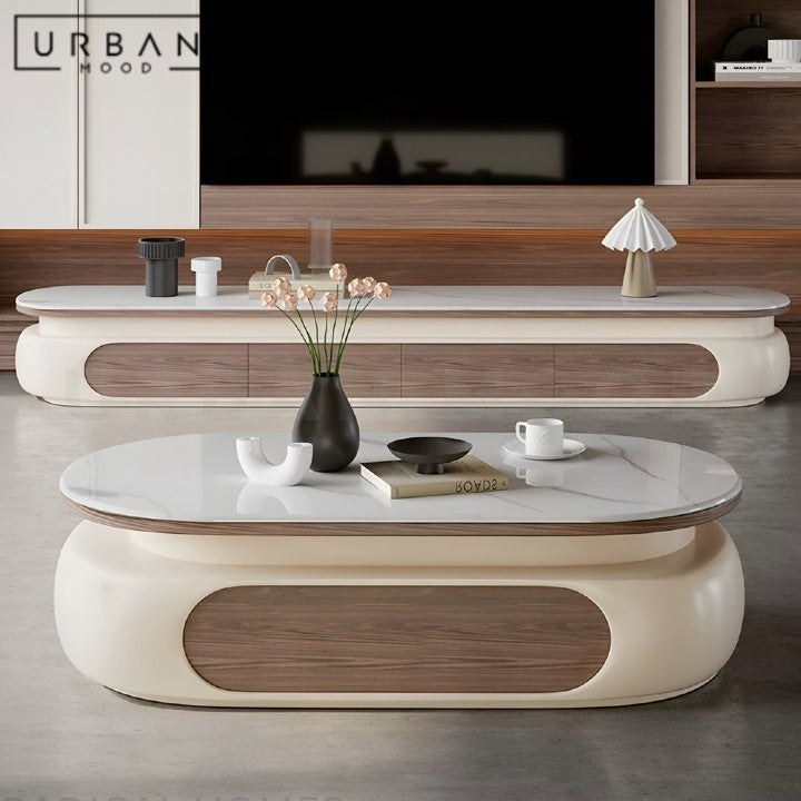 HAUER Modern Sintered Stone TV Console