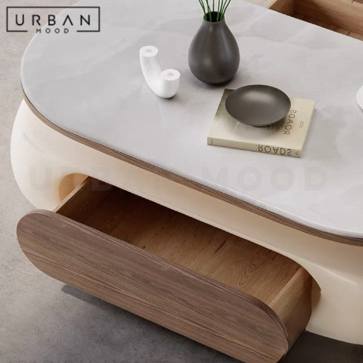 HAUER Modern Sintered Stone TV Console