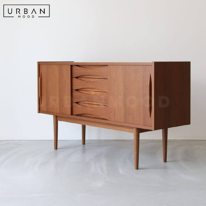 HAUSER Retro Solid Wood Sideboard