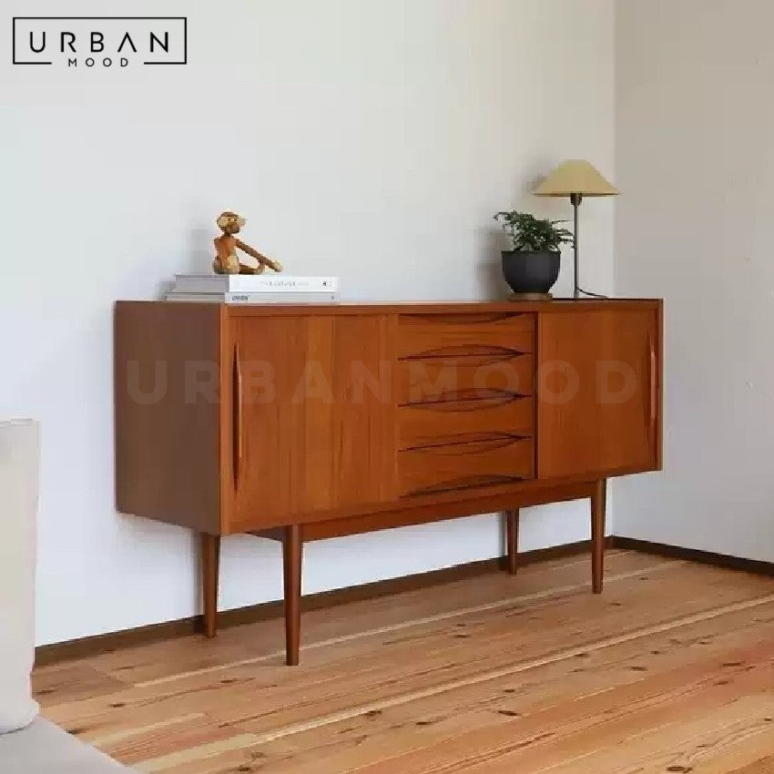 HAUSER Retro Solid Wood Sideboard