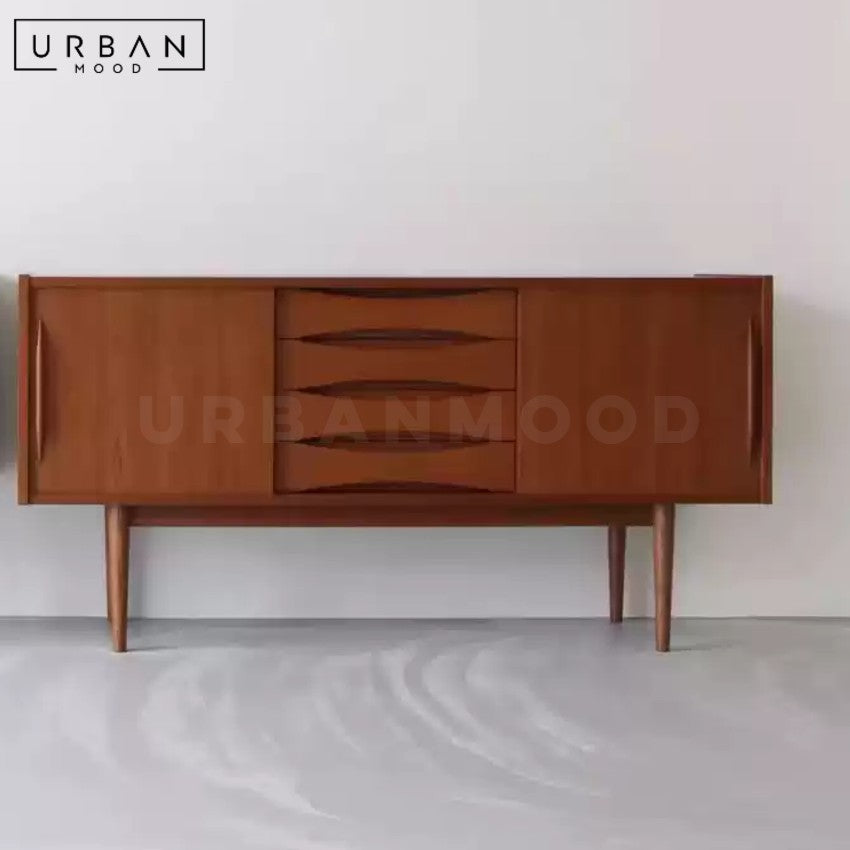 HAUSER Retro Solid Wood Sideboard