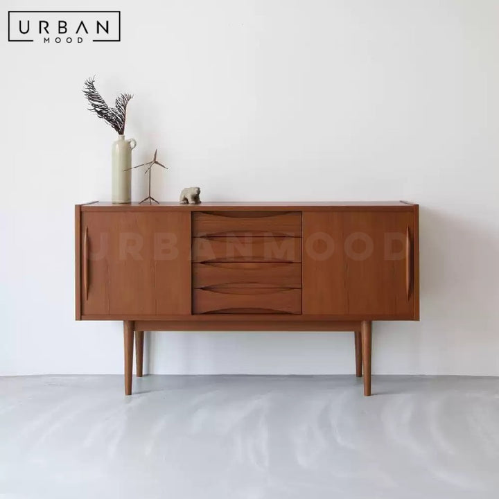 HAUSER Retro Solid Wood Sideboard