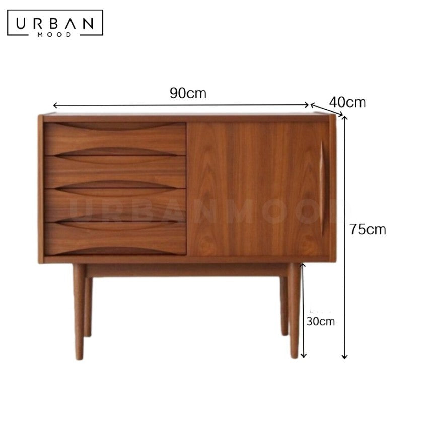 HAUSER Retro Solid Wood Sideboard