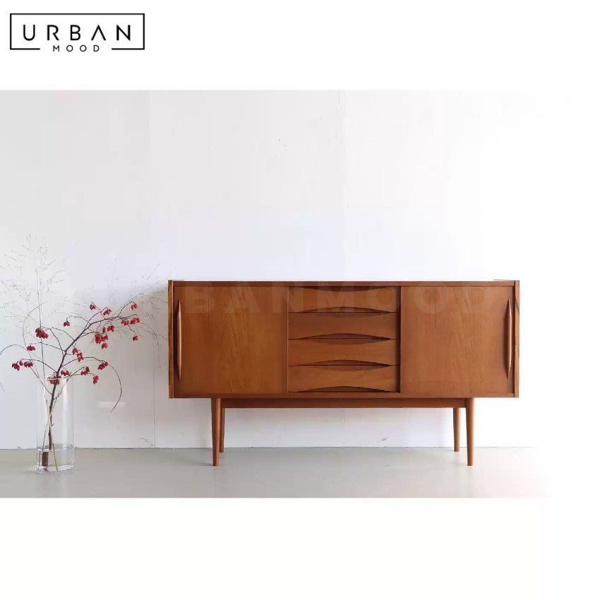 HAUSER Retro Solid Wood Sideboard