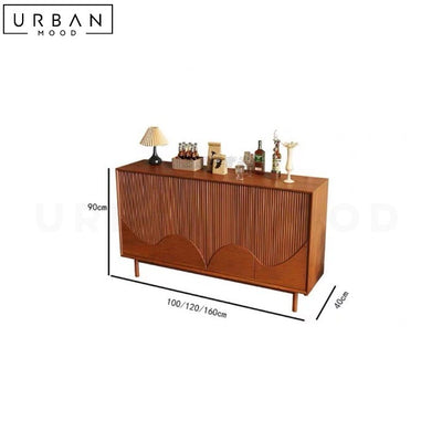 HAYWARD Modern Solid Wood Sideboard