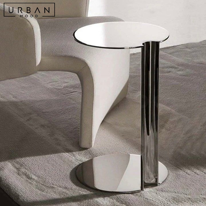 HEIDI Modern Stainless Steel Side Table