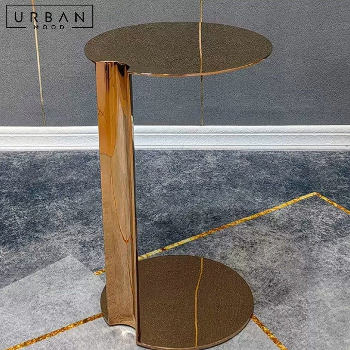 HEIDI Modern Stainless Steel Side Table