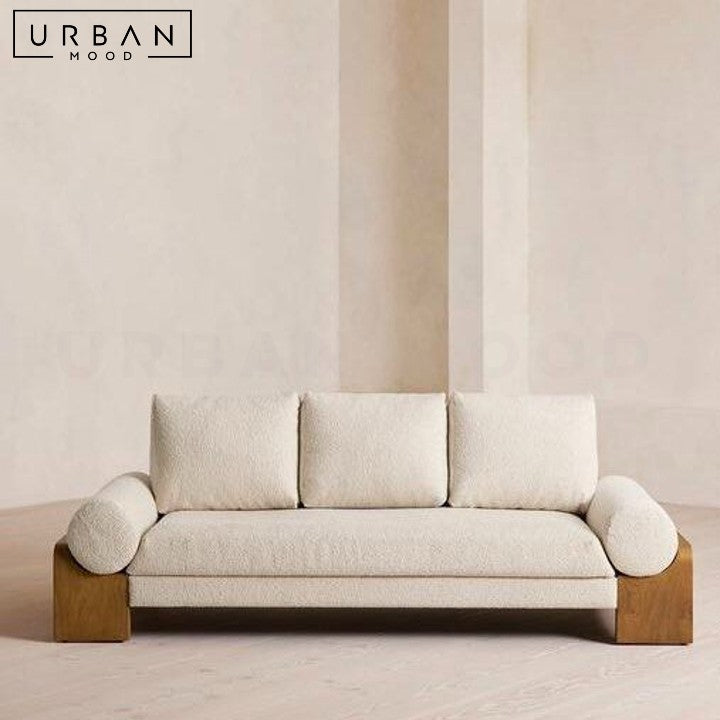 HENDEL Japandi Boucle Sofa