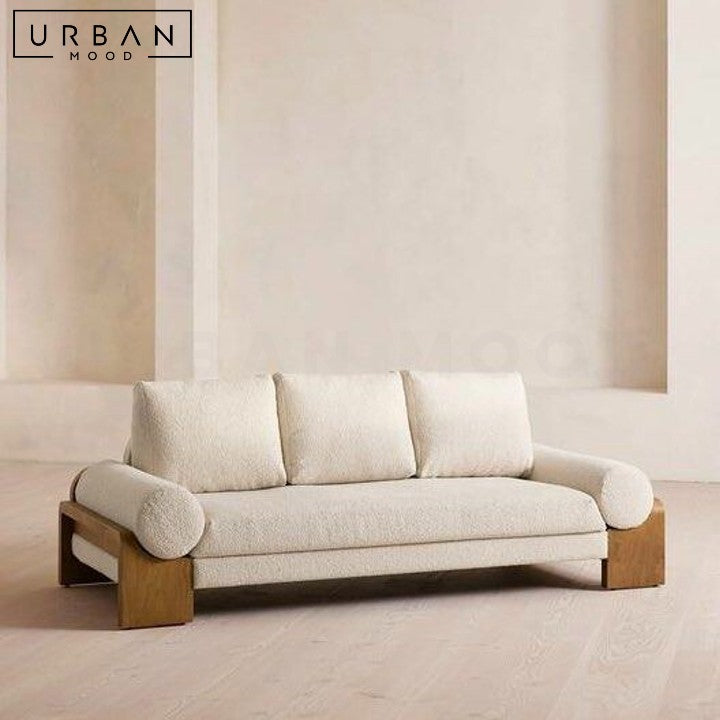 HENDEL Japandi Boucle Sofa