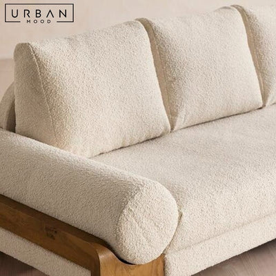 HENDEL Japandi Boucle Sofa