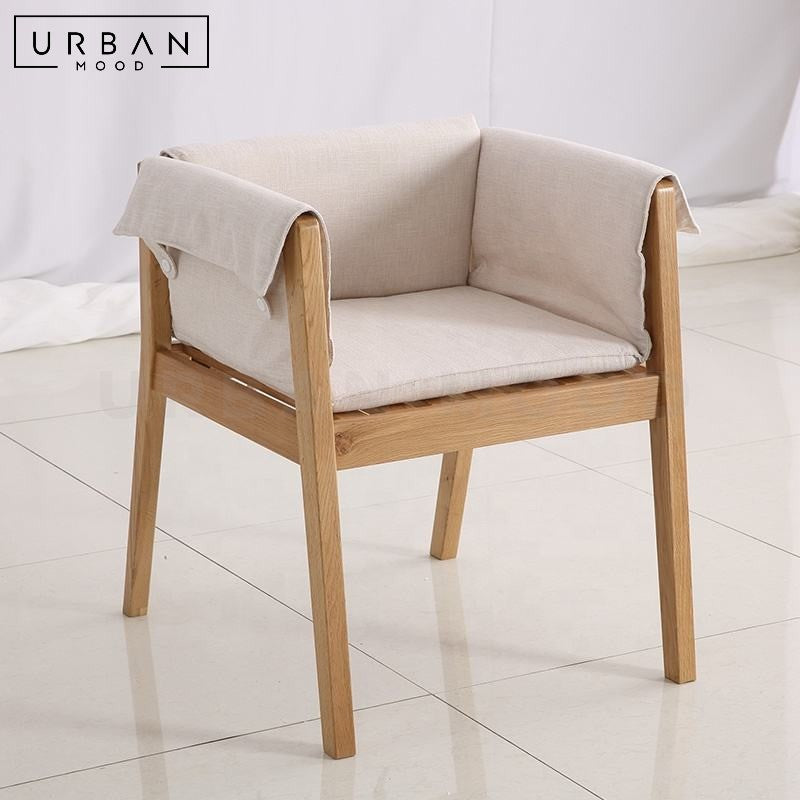 HELENE Scandinavian Solid Wood Dining Chair