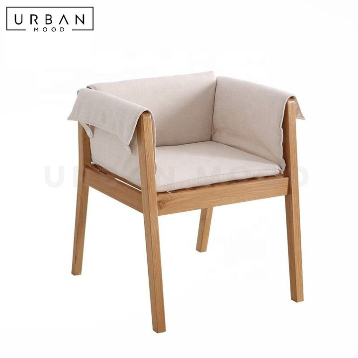 HELENE Scandinavian Solid Wood Dining Chair