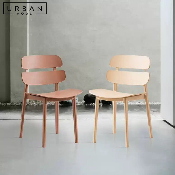 HELLEN Modern Plastic Dining Chair