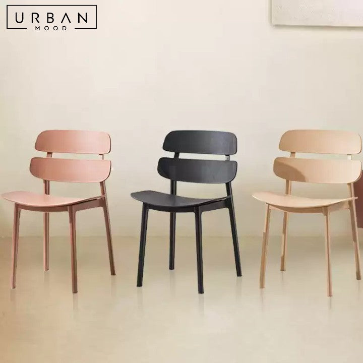HELLEN Modern Plastic Dining Chair