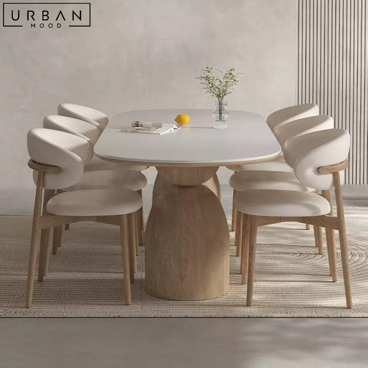 MAISER Japandi Sintered Stone Dining Table